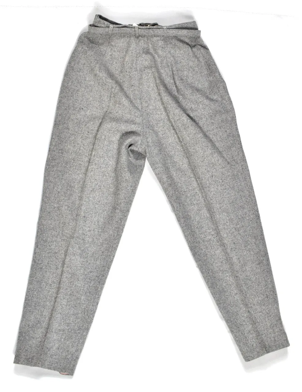 1950s Gray Bobbie Brooks Wool Ankle Pants