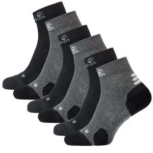 6 Pairs Jack Wolfskin Cotton Travel Organic Socks