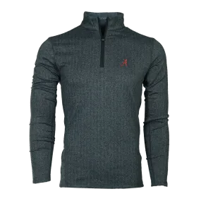 Alabama Herringbone Tate Quarter-Zip