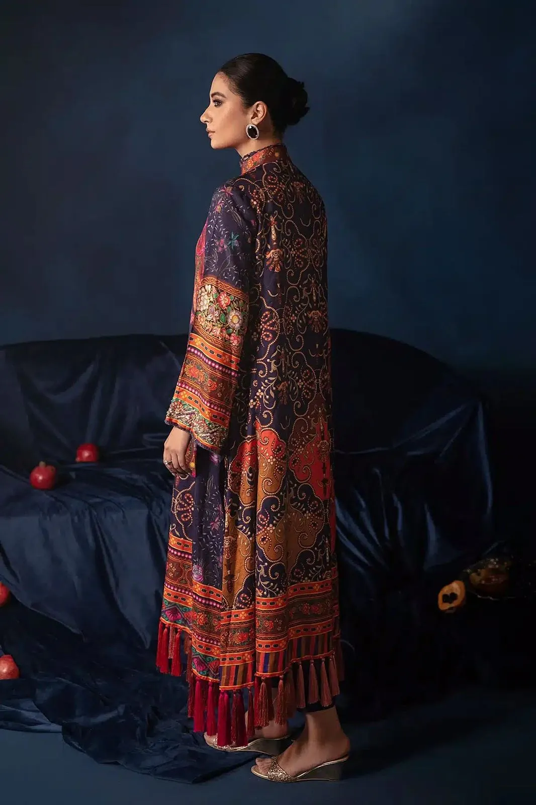 Ammara Khan Silk Suit