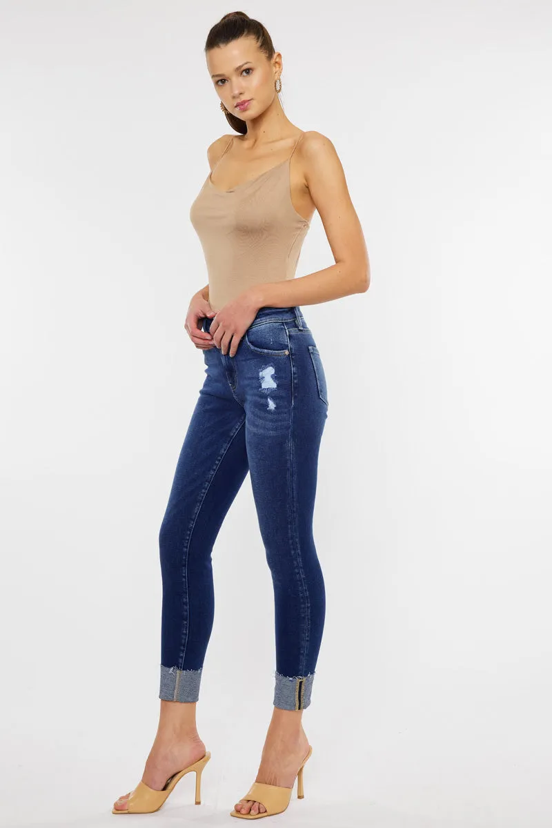 Arden High Rise Ankle Skinny Jeans