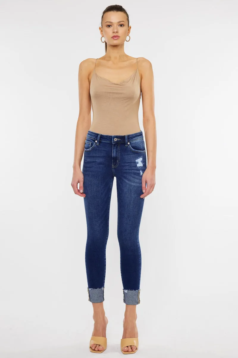 Arden High Rise Ankle Skinny Jeans