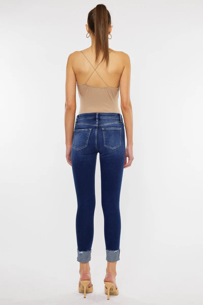 Arden High Rise Ankle Skinny Jeans