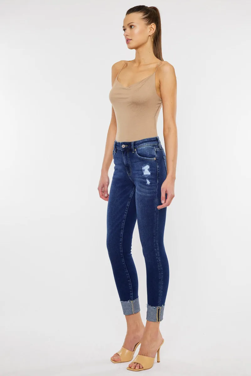 Arden High Rise Ankle Skinny Jeans