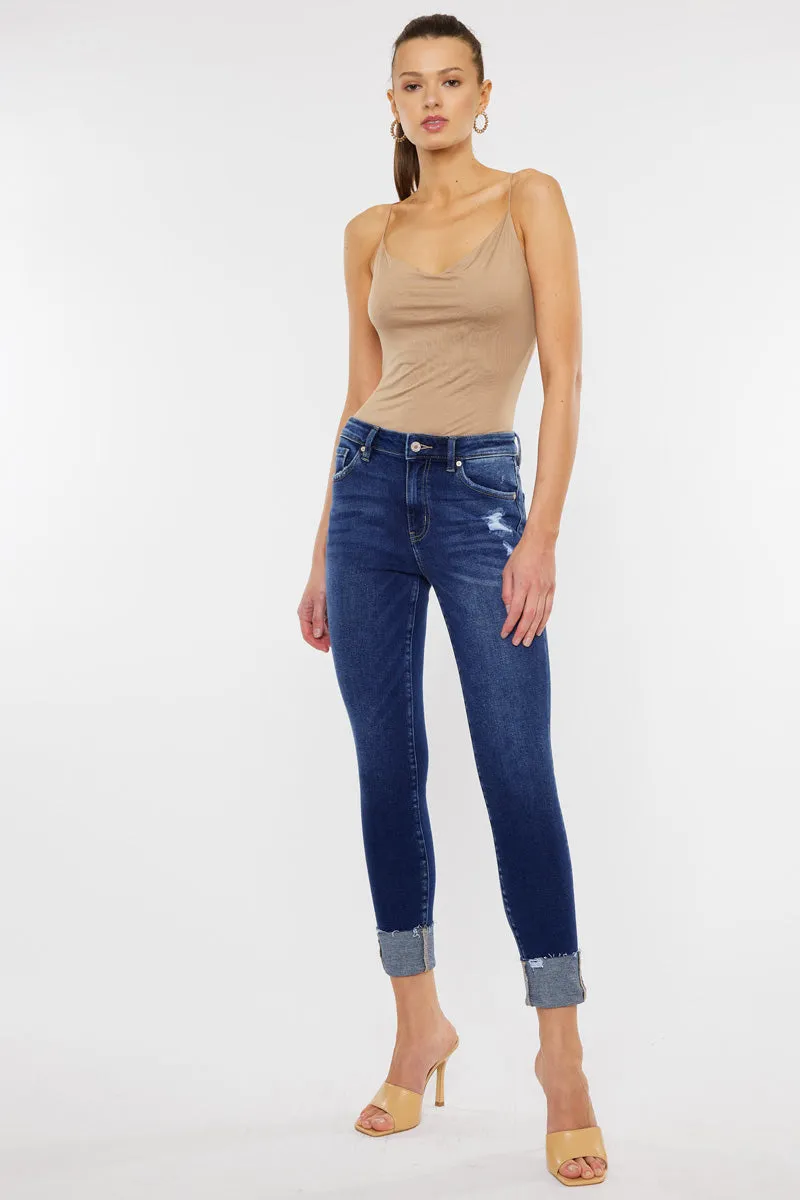 Arden High Rise Ankle Skinny Jeans