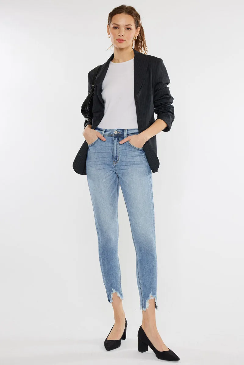 Aspen High Rise Ankle Skinny Jeans