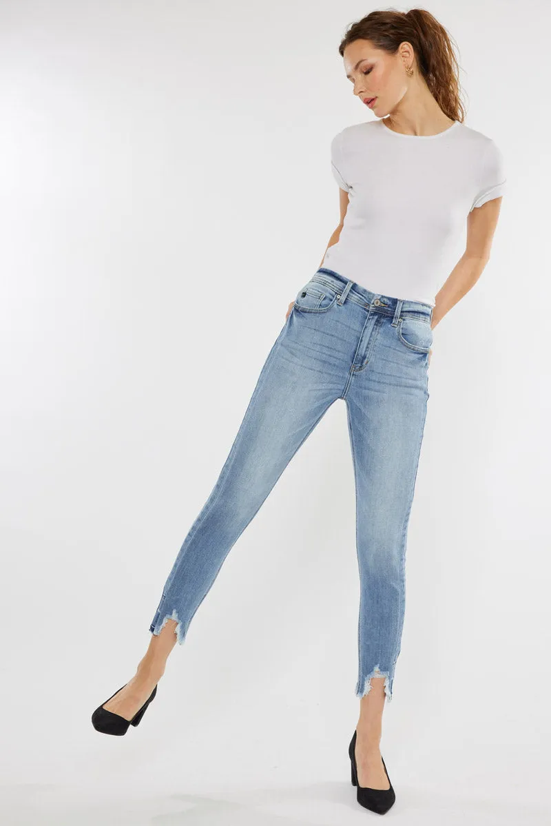 Aspen High Rise Ankle Skinny Jeans