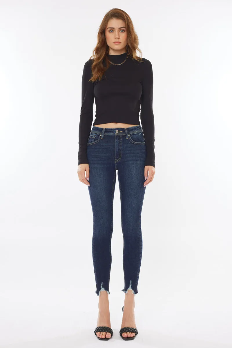 Aspen High Rise Ankle Skinny Jeans