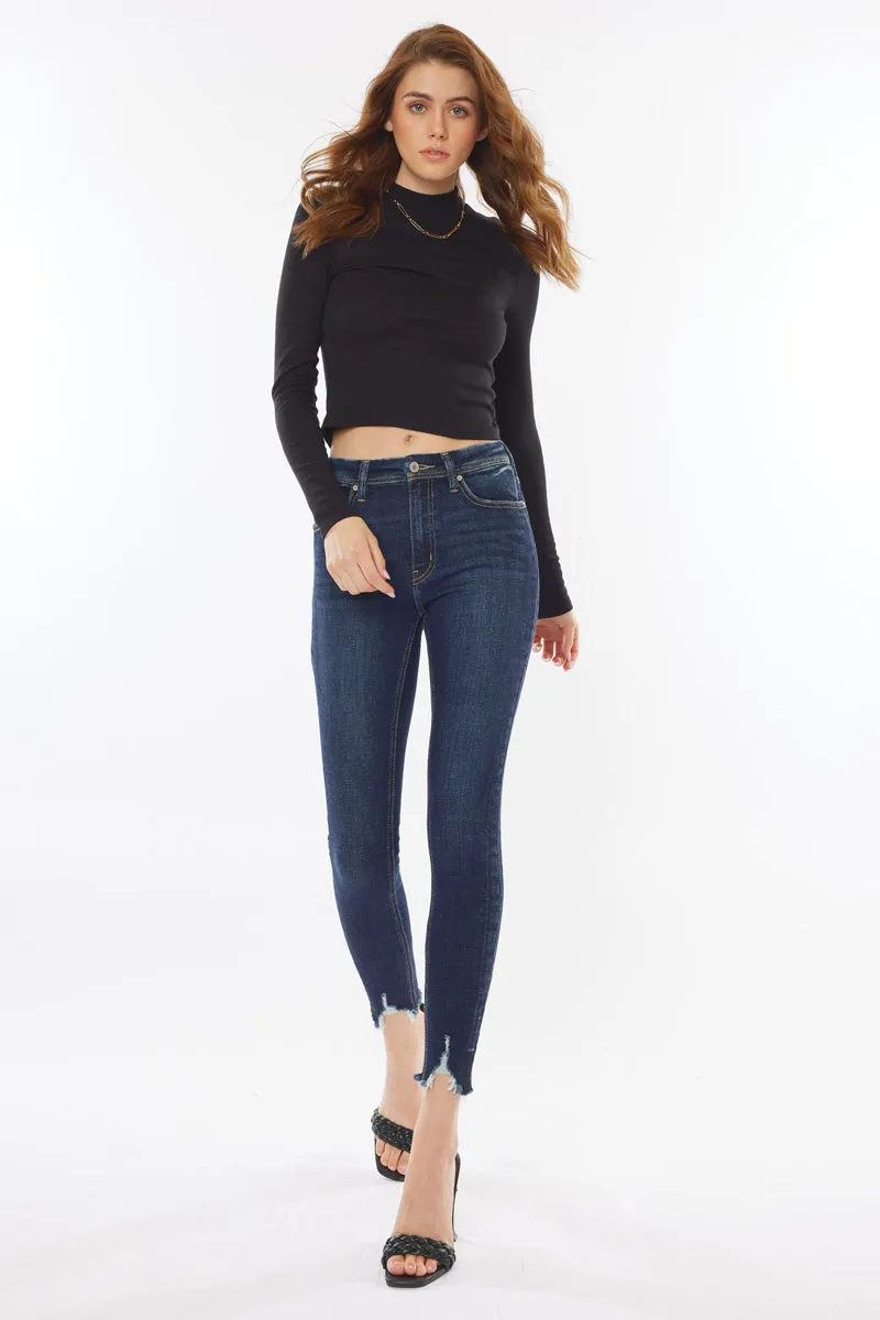 Aspen High Rise Ankle Skinny Jeans