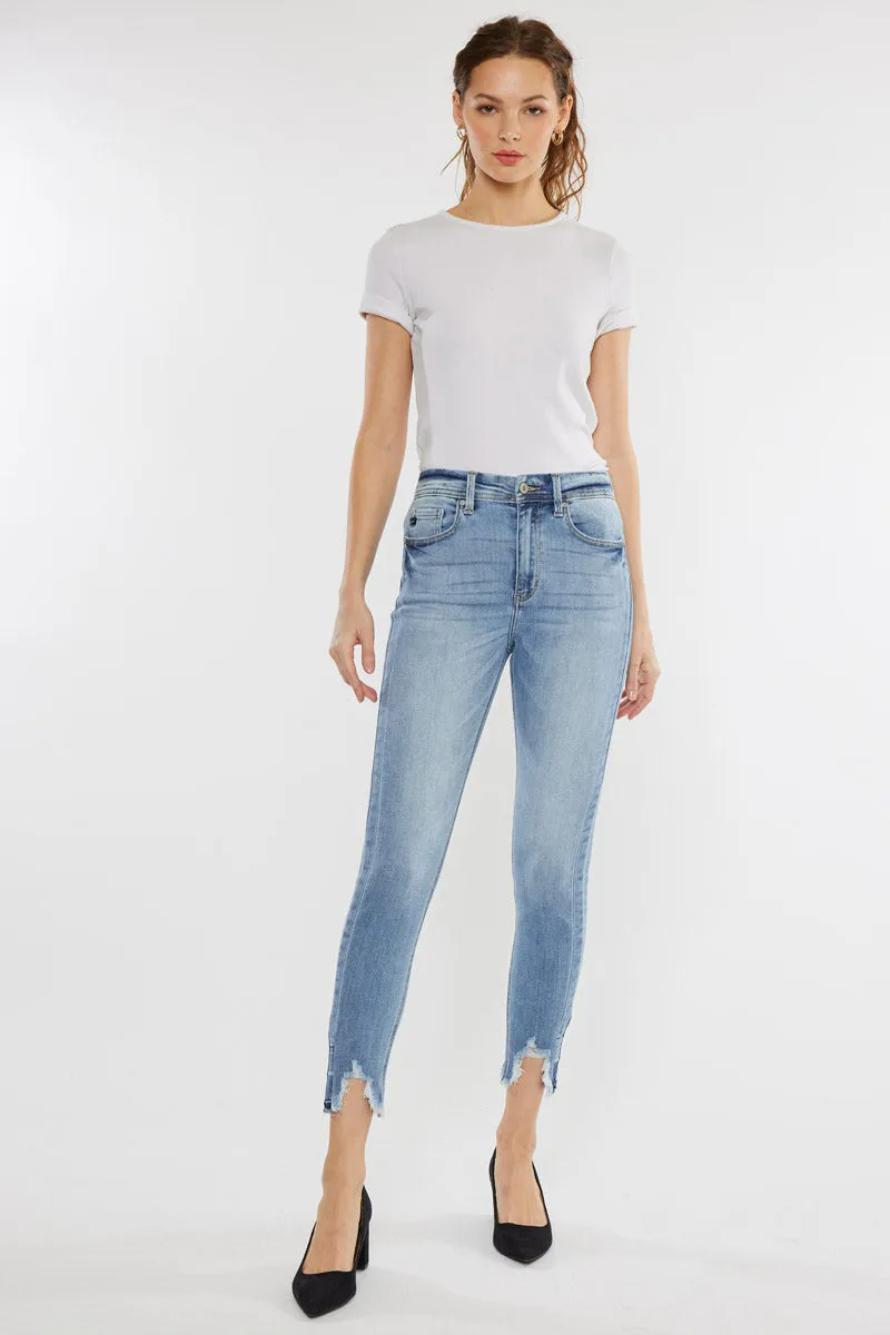 Aspen High Rise Ankle Skinny Jeans