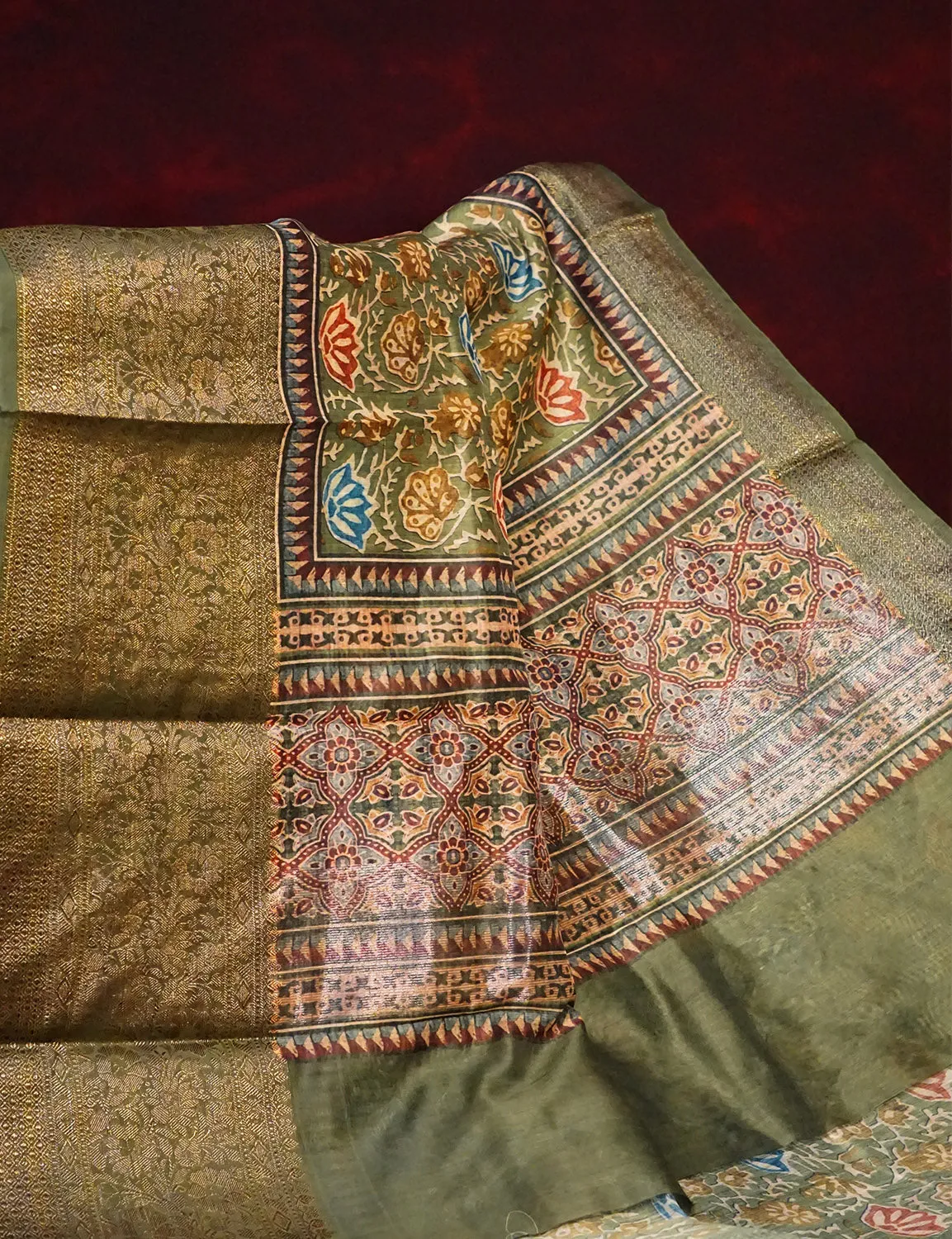 BANARAS CHANDERI SILK -BCS315