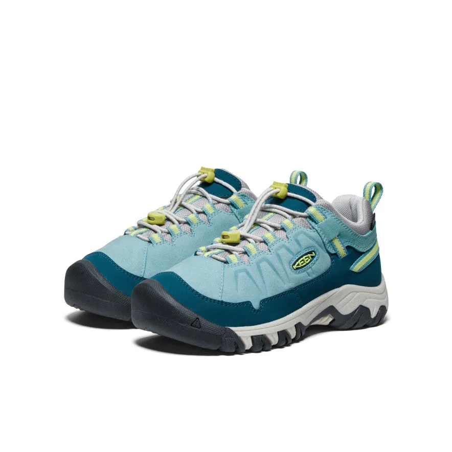 Big Kids' Targhee IV Waterproof Hiking Shoe  |  Reef Waters/Daiquiri Green