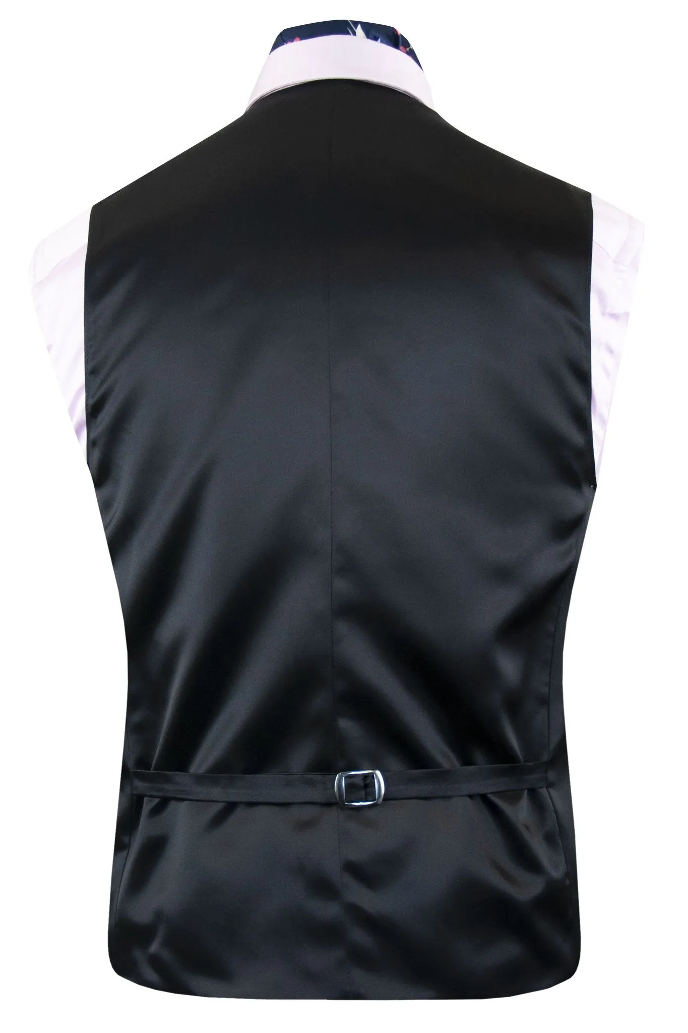 Black Silk Waistcoat