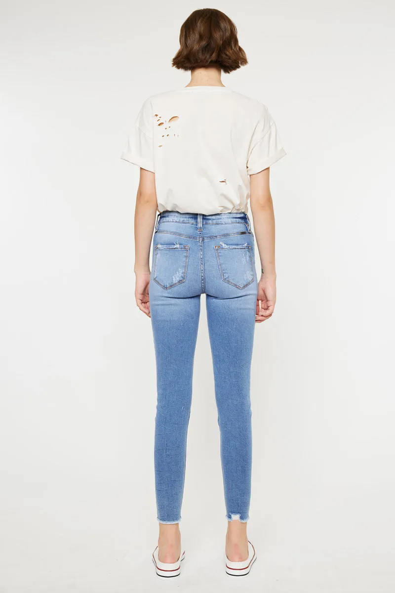 Cecilia High Rise Ankle Skinny Jeans