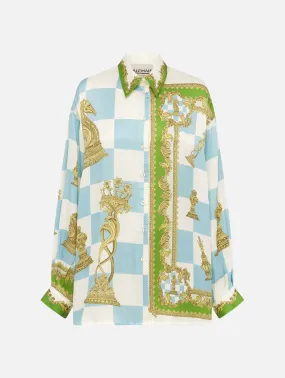 Checkmate Silk Shirt