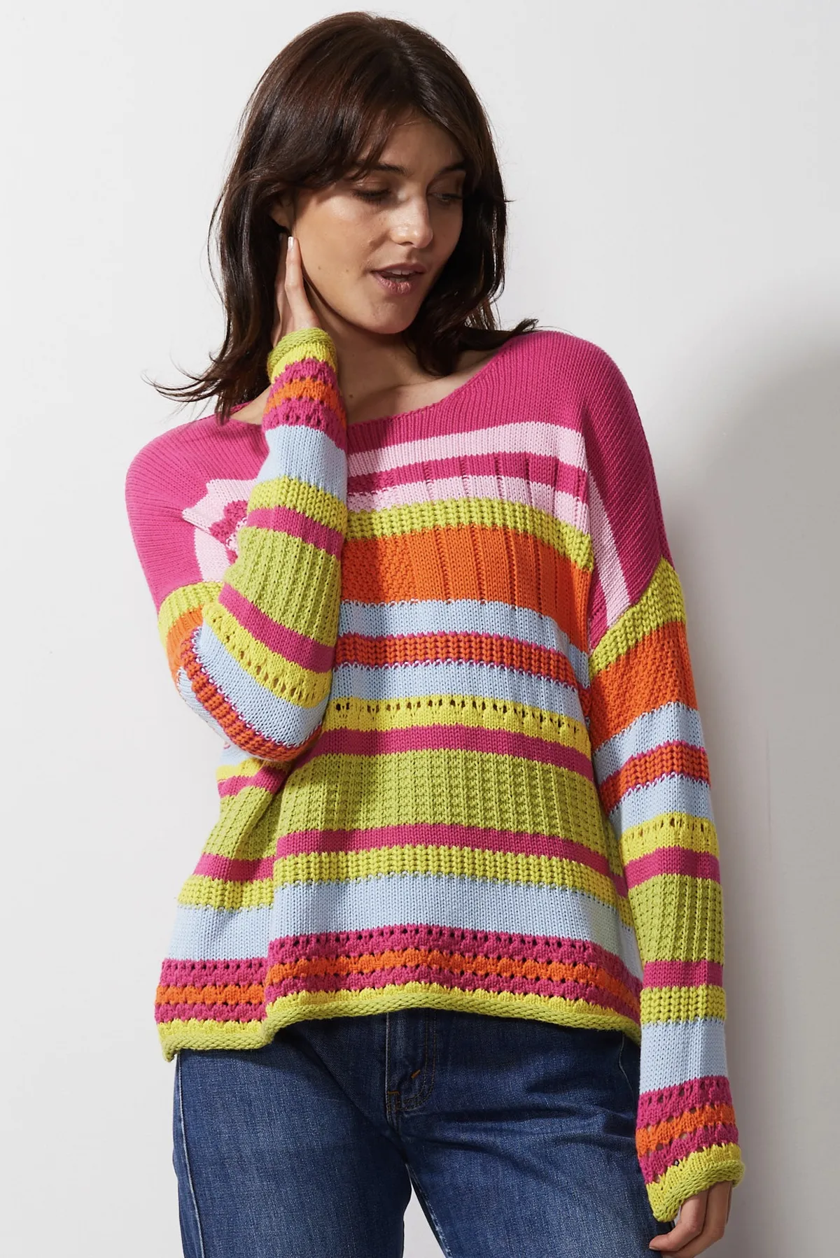 CHUNKY COTTON JUMPER