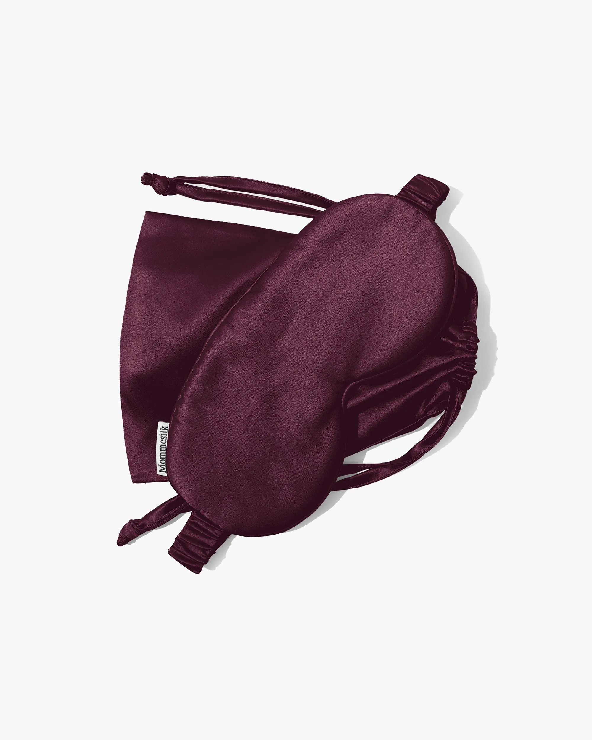 Clearance 22 MM Silk Eye Mask - With Silk Drawstring Bag