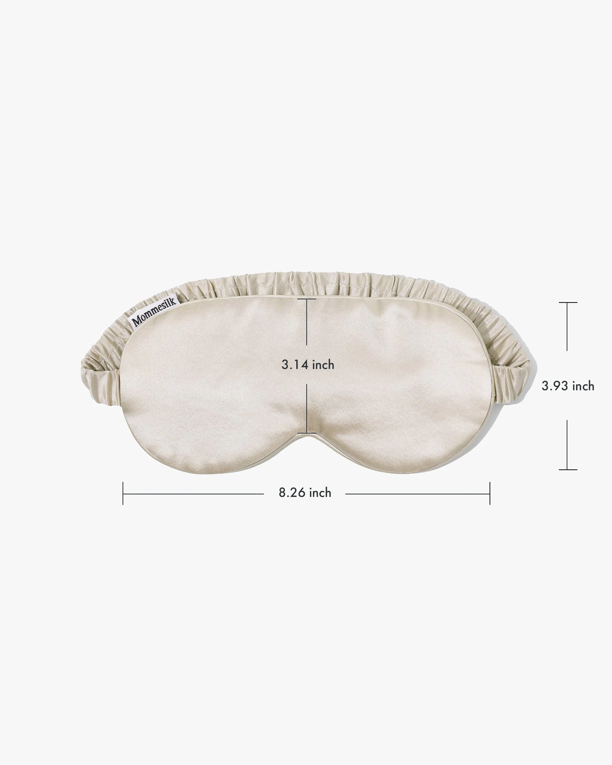 Clearance 22 MM Silk Eye Mask - With Silk Drawstring Bag