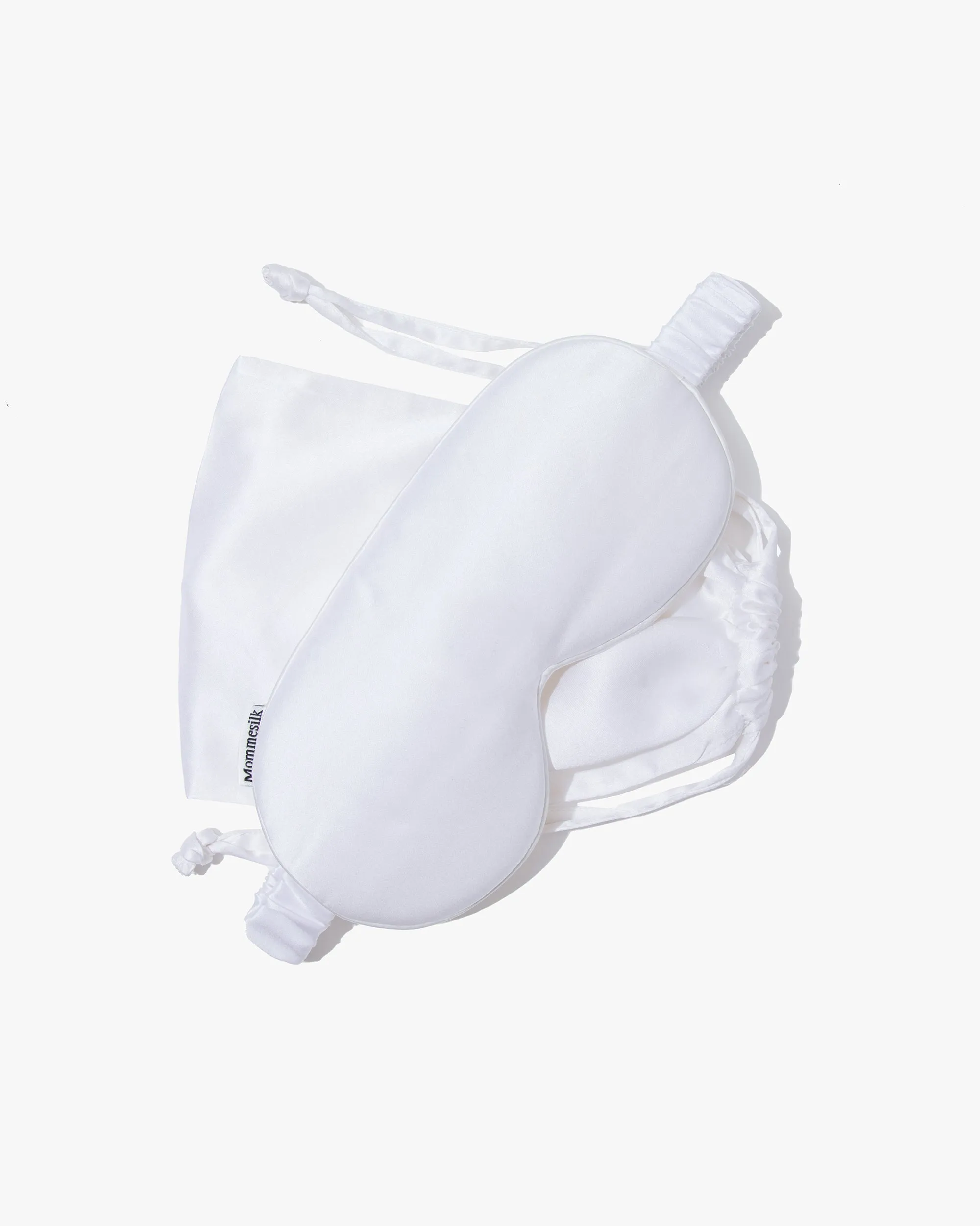 Clearance 22 MM Silk Eye Mask - With Silk Drawstring Bag