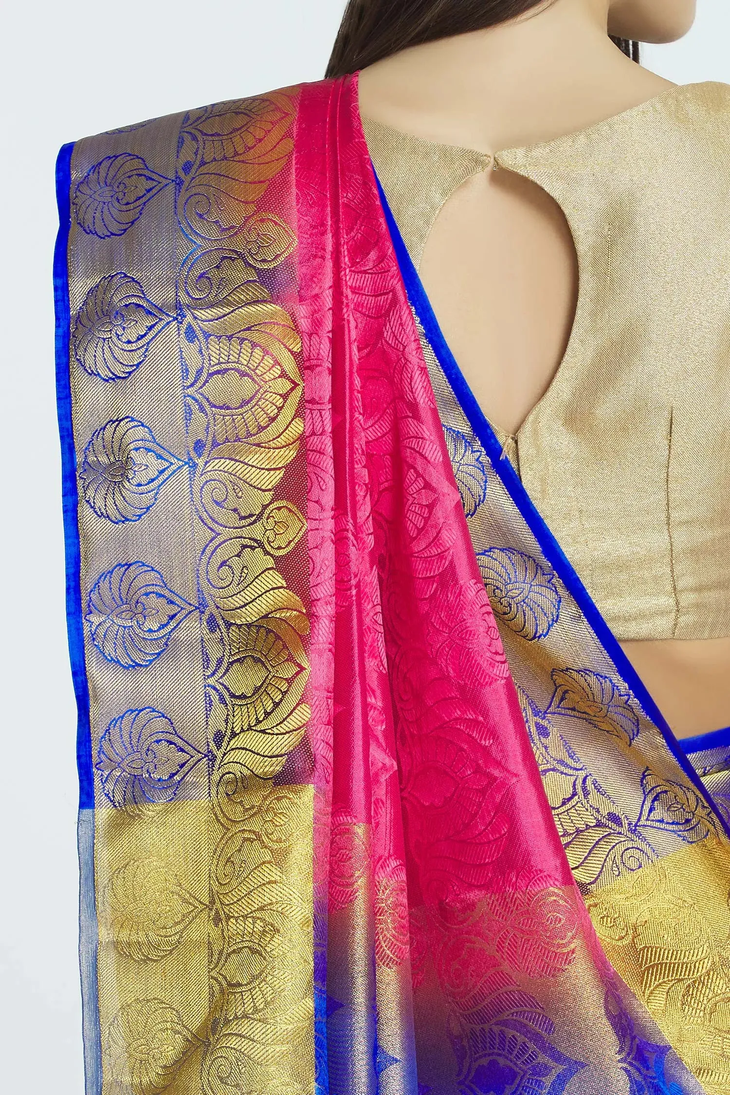 Color Blend Silk Saree