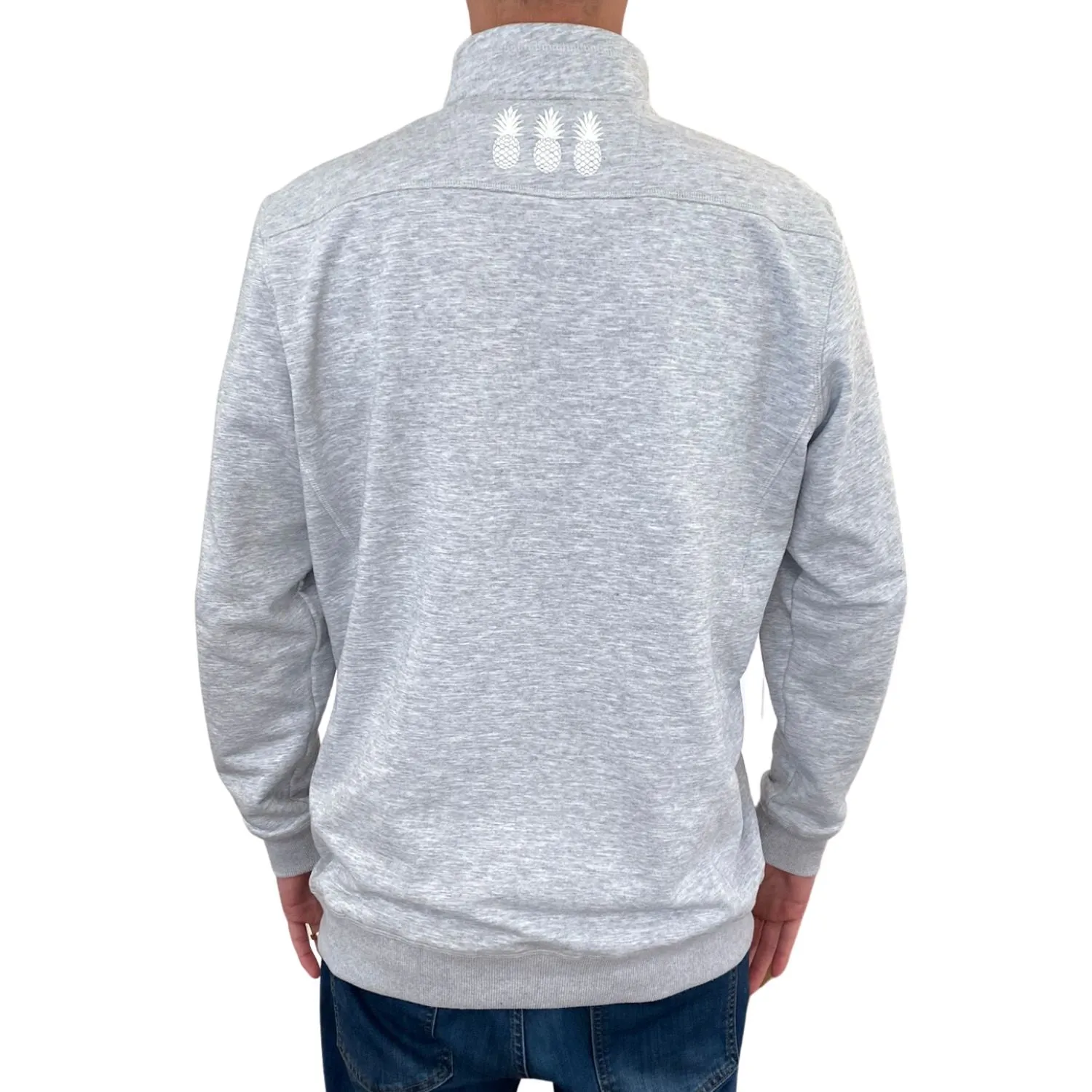 Country Club Grey Quarter Zip