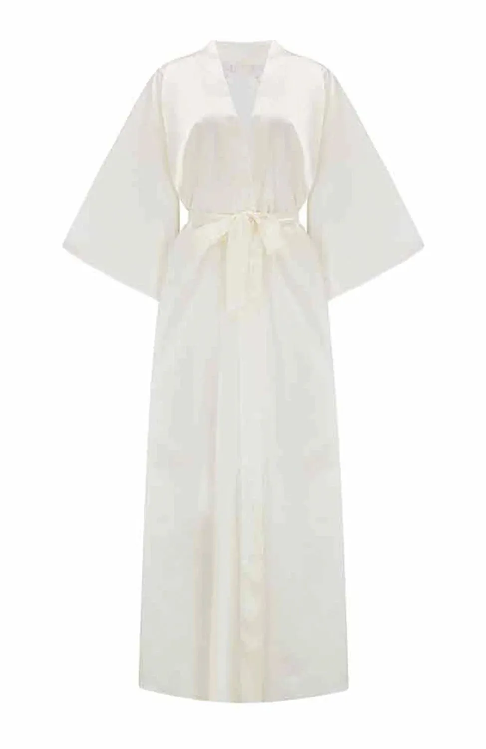 Daisy Silk Robe