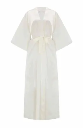 Daisy Silk Robe