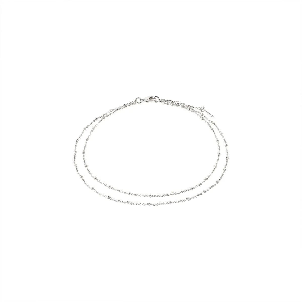 Elka Silver Plated Ankle Chain