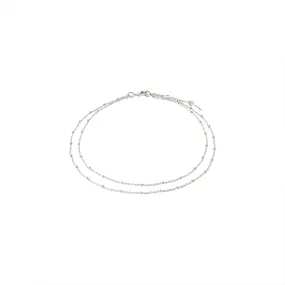 Elka Silver Plated Ankle Chain