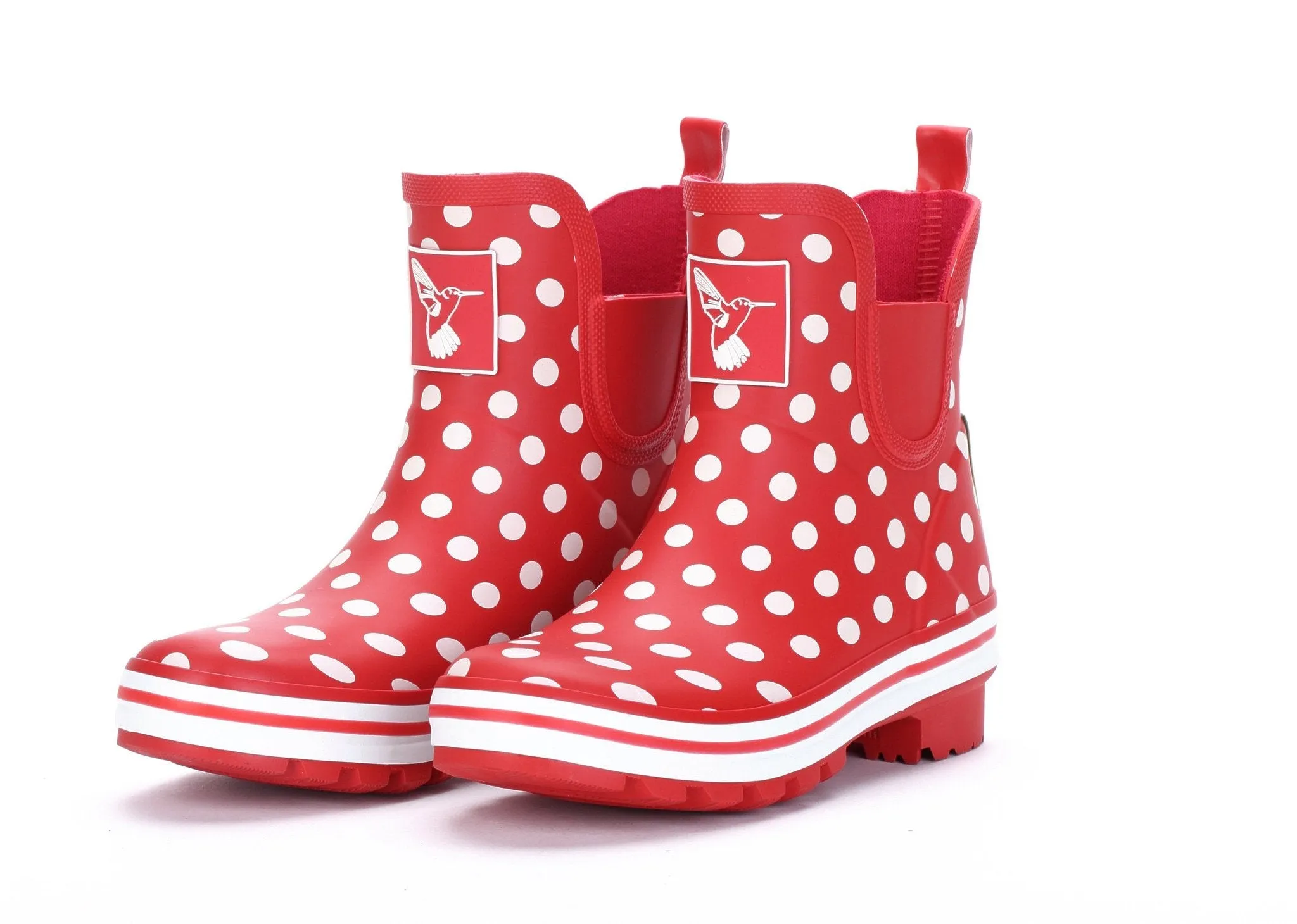 Evercreatures Polka Dot Meadow Ankle Wellies