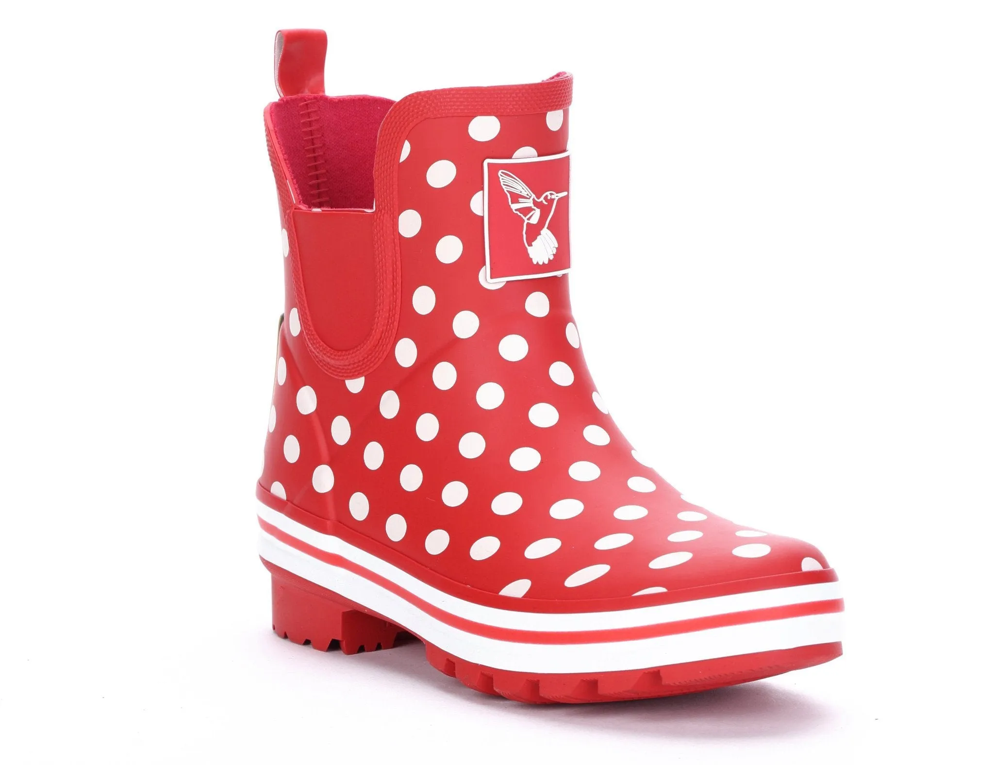 Evercreatures Polka Dot Meadow Ankle Wellies