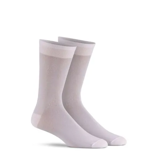 Fox River 4101 X-Static Silver Socks Ultra-Lightweight Crew Liner Sock White M