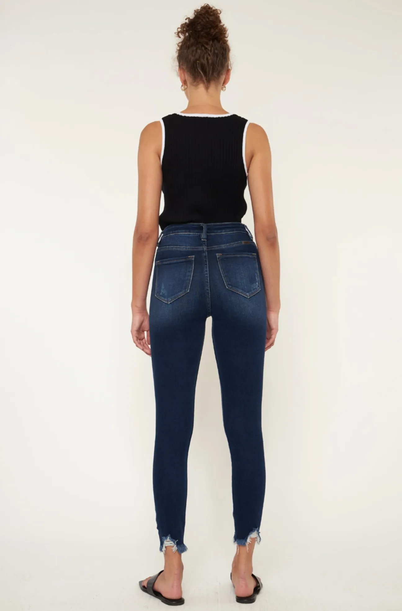 GEMMA HIGH RISE ANKLE SKINNY