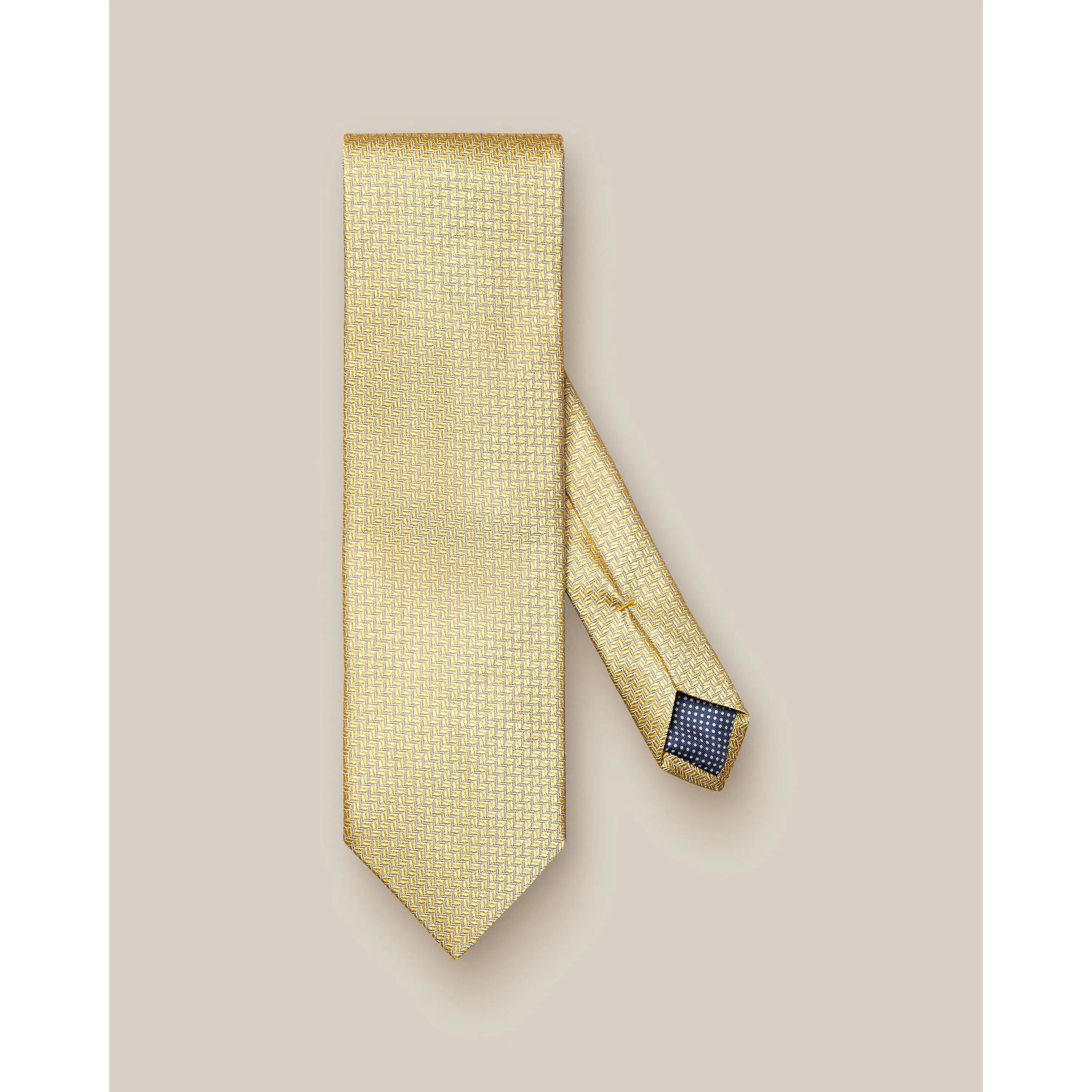 GEOMETRIC WOVEN SILK TIE