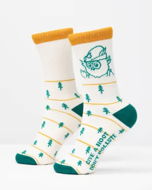 Give A Hoot Hiking Socks