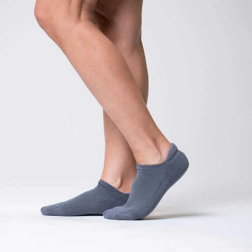 Gray Ankle Diabetic Socks