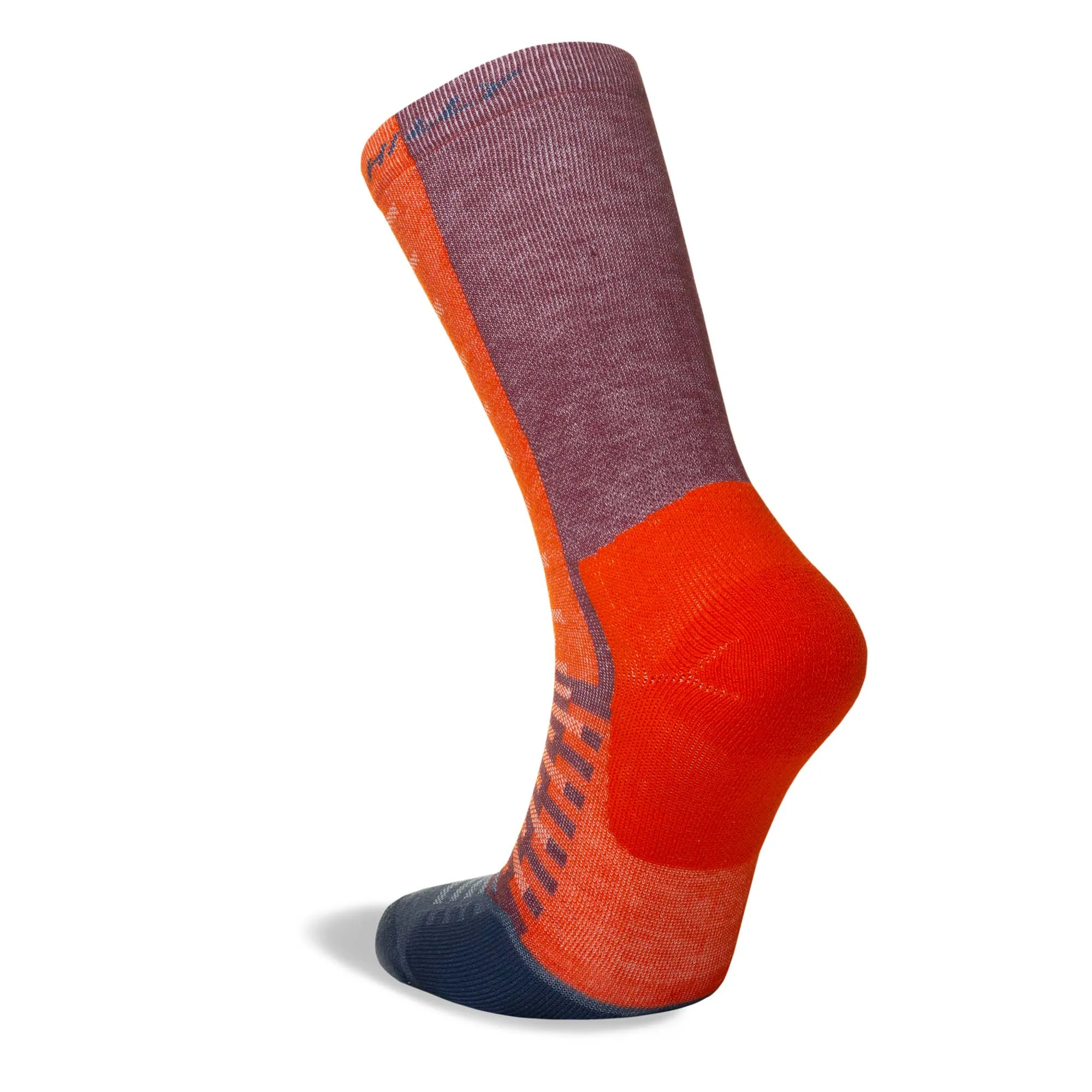 Hilly | Unisex Active Crew Running Socks - Orange