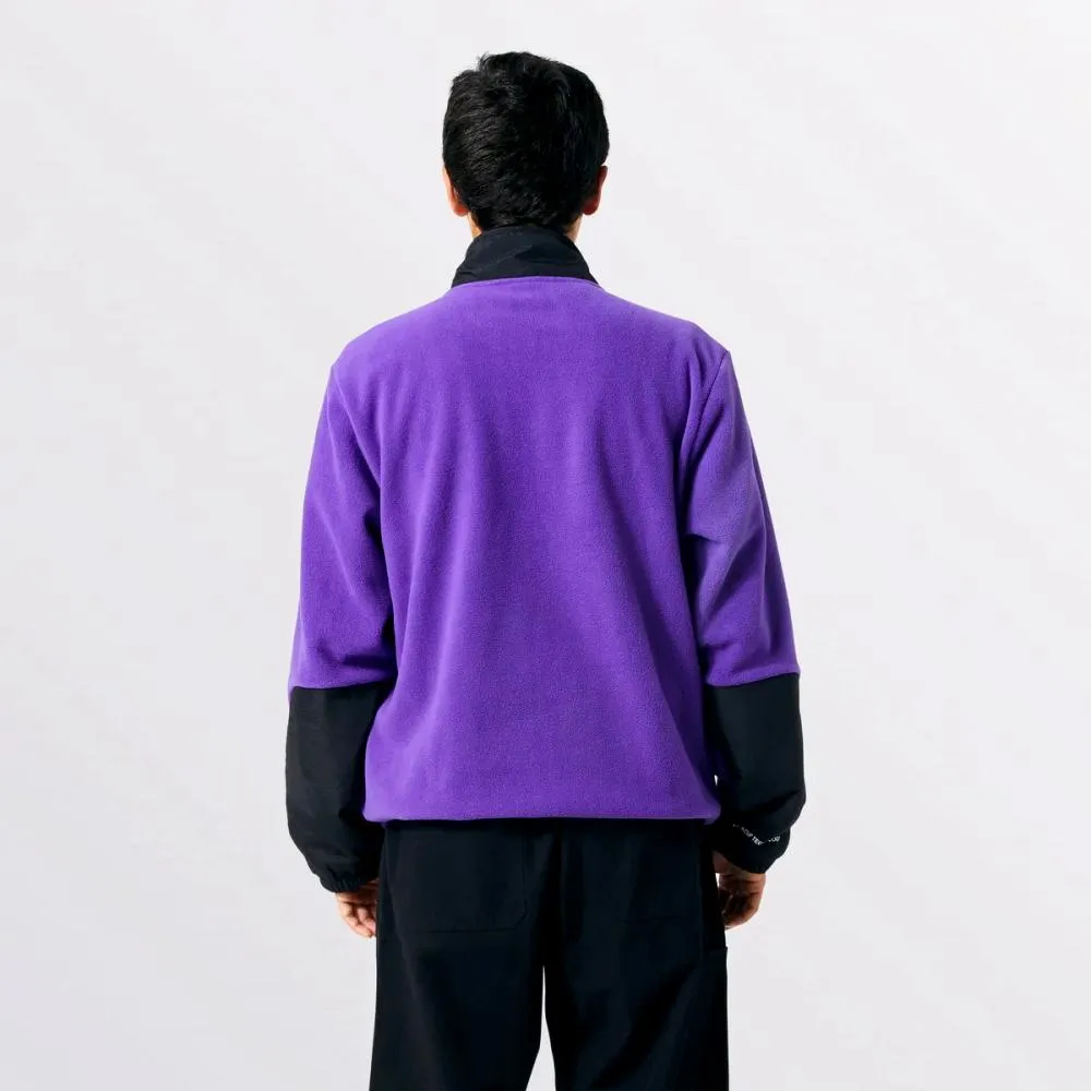 HUF RANGE QUARTER ZIP POLAR FLEECE-PURPLE