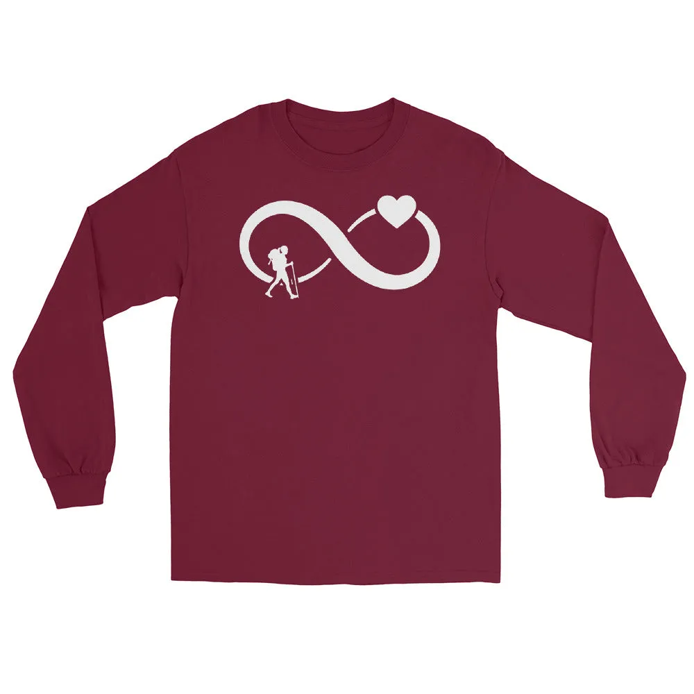 Infinity Heart and Hiking 1 - Herren Longsleeve