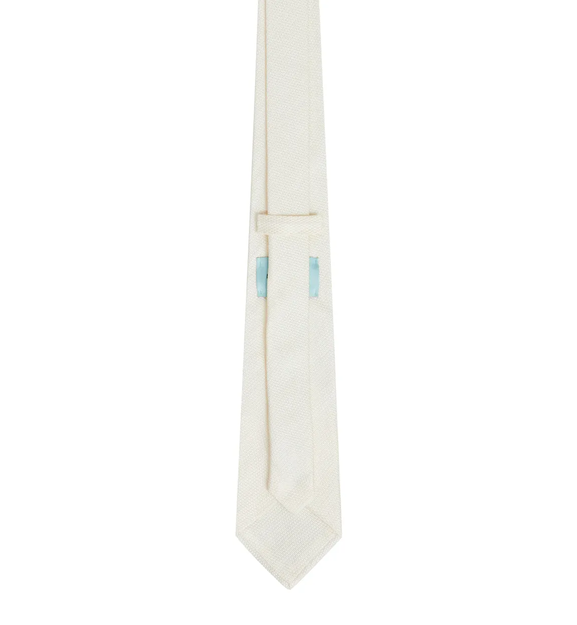 Ivory Grenadine Silk Tie