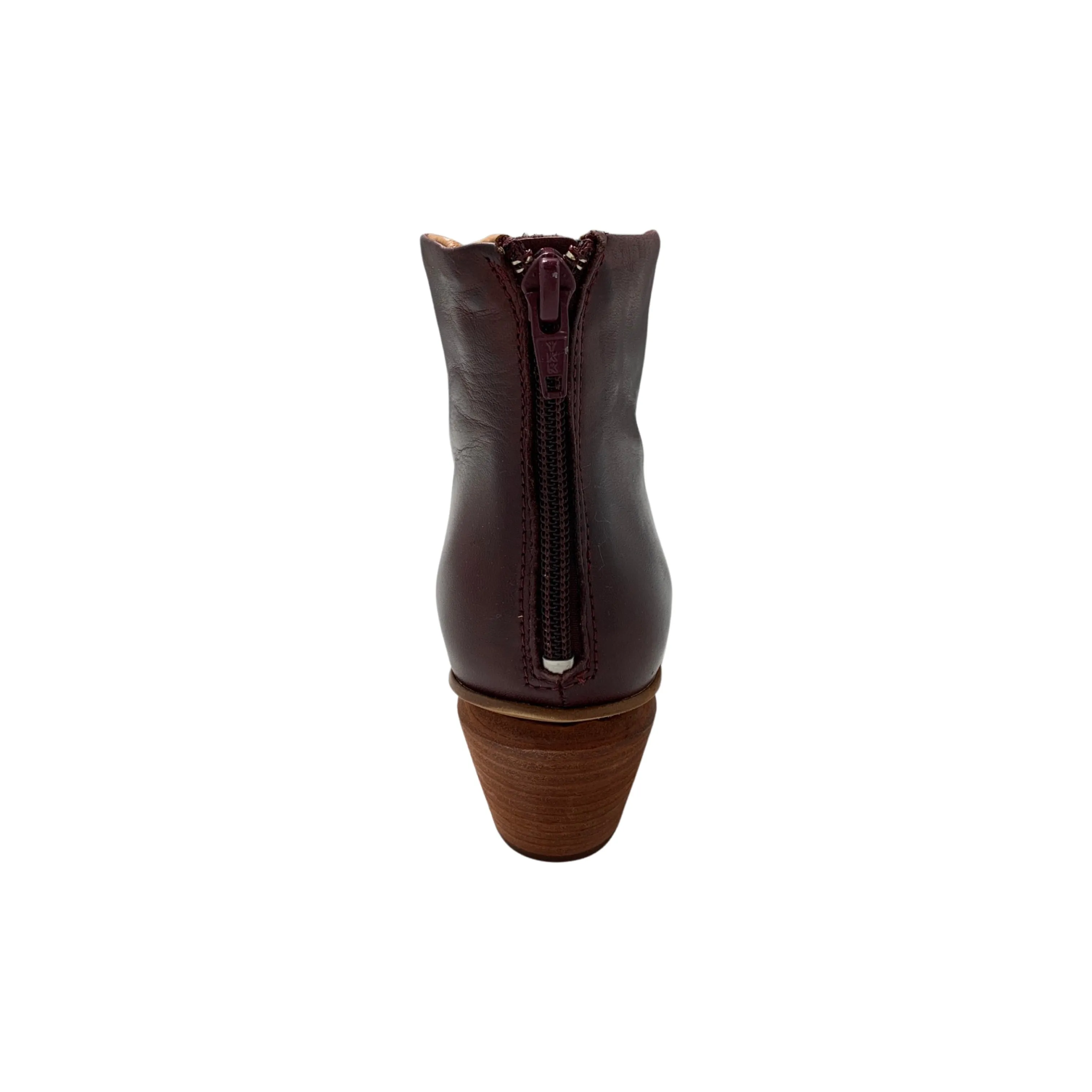 Jovie Wine Ankle Bootie