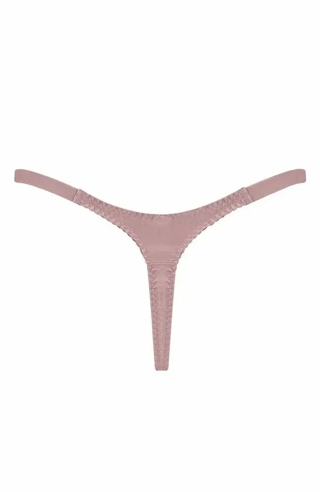 Lilian Silk Side Thong