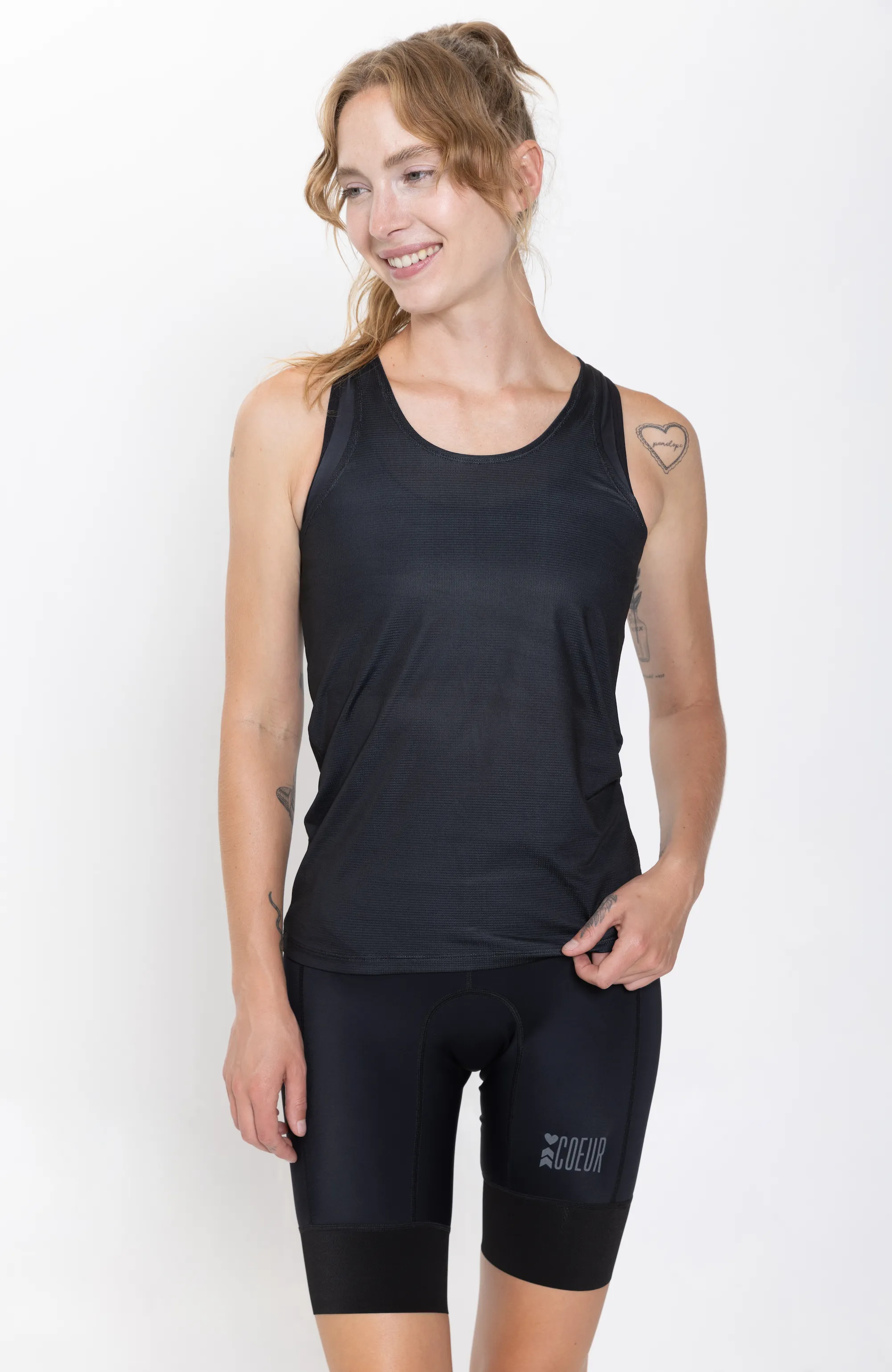 Little Black Women's Running Singlet