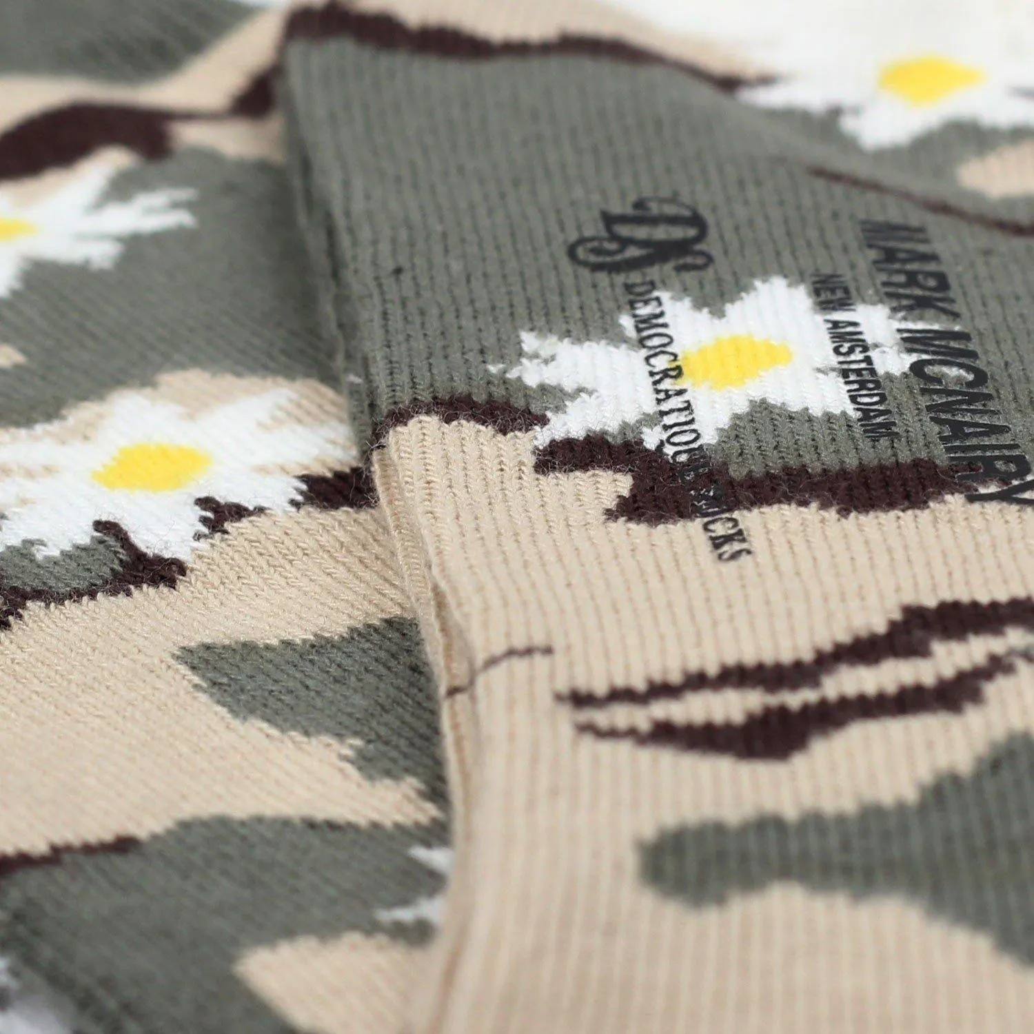 Mark McNairy x Democratique Socks Camo Daisy