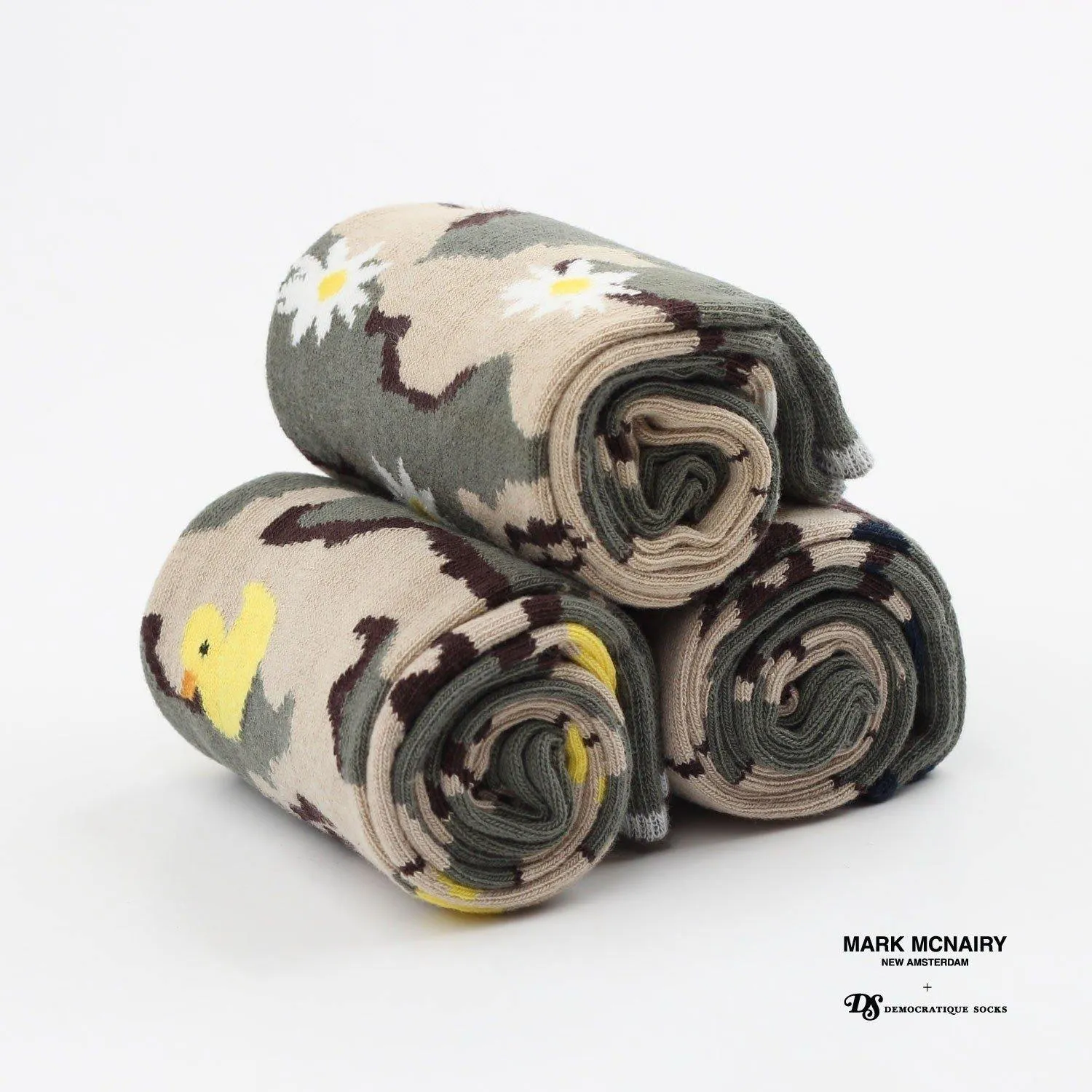 Mark McNairy x Democratique Socks Camo Daisy