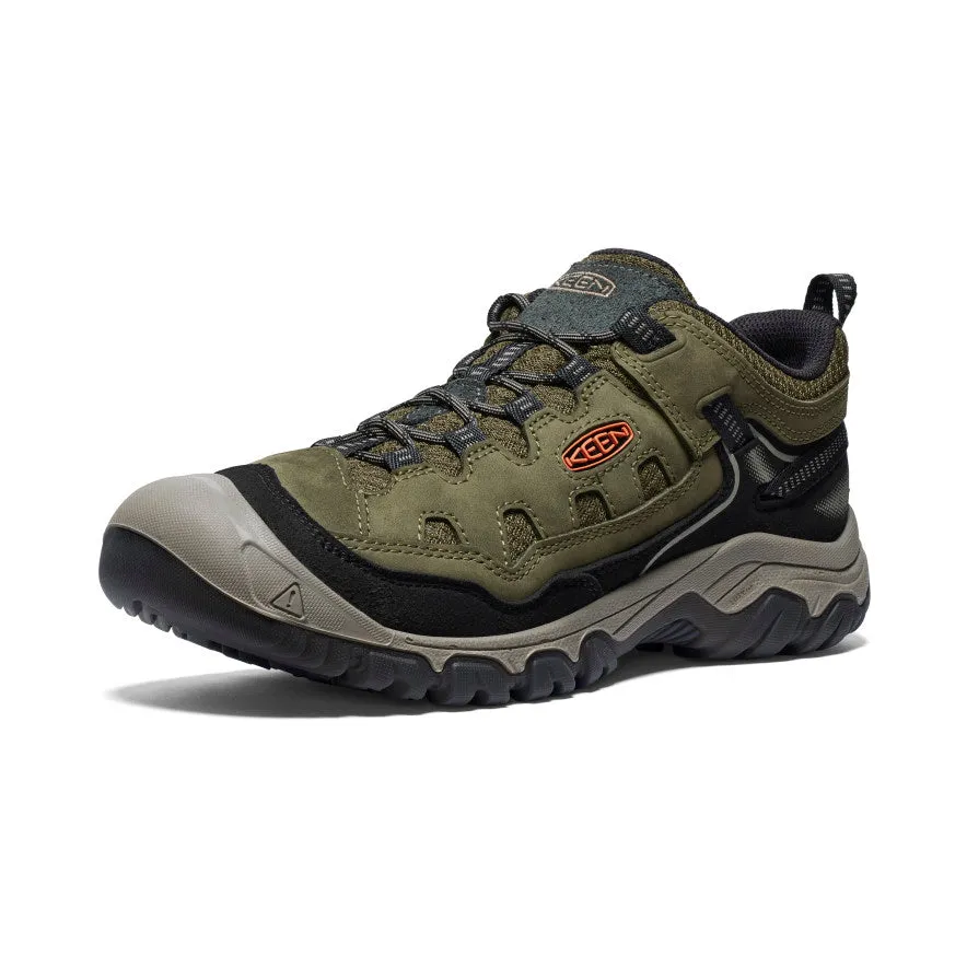 Men's Targhee IV Vented Hiking Shoe  |  Dark Olive/Gold Flame