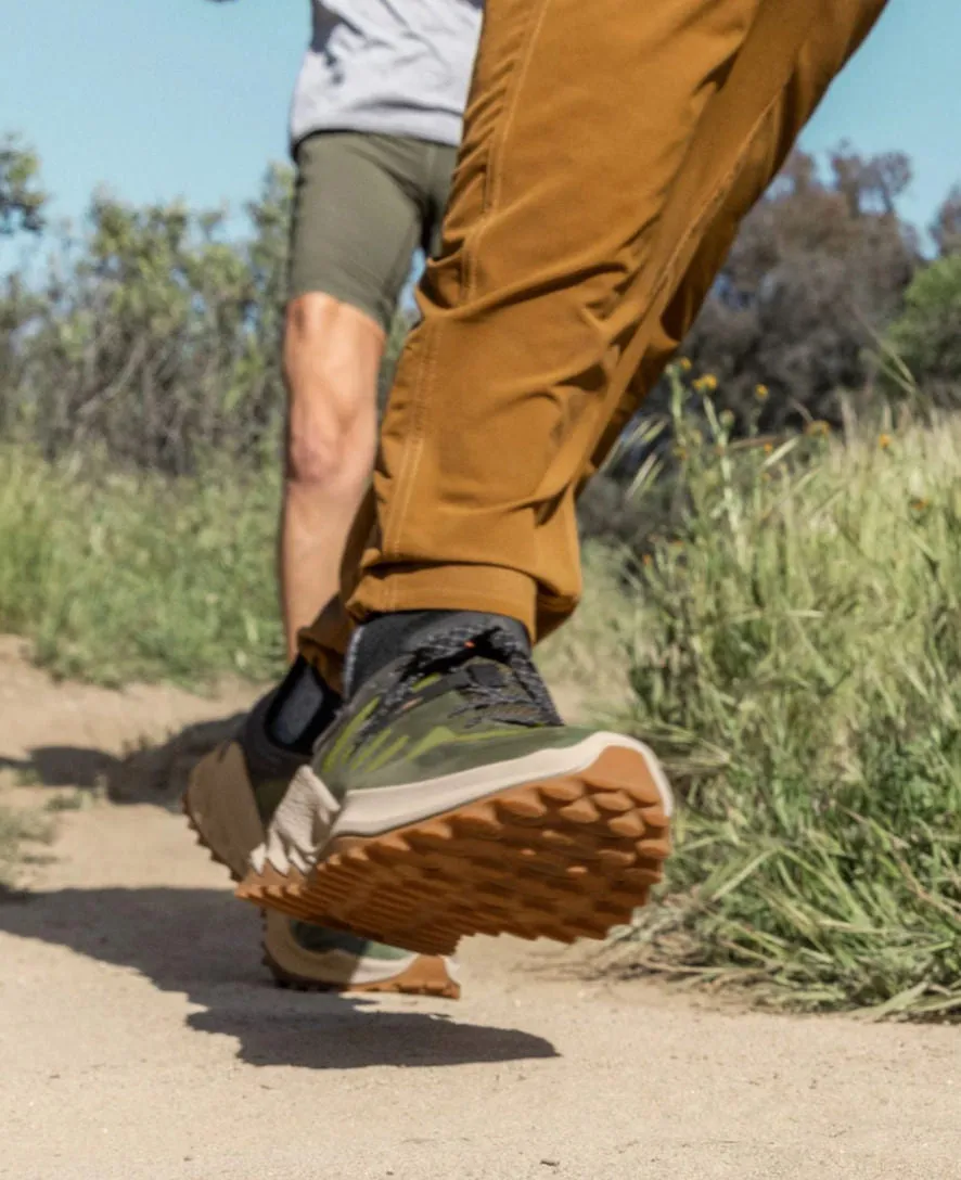 Men's Zionic Speed Hiking Shoe  |  Dark Olive/Scarlet Ibis