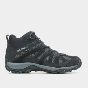 Merrell Mens Alverstone 2 Mid WP Hiking Boot Black _ 180086 _ Black