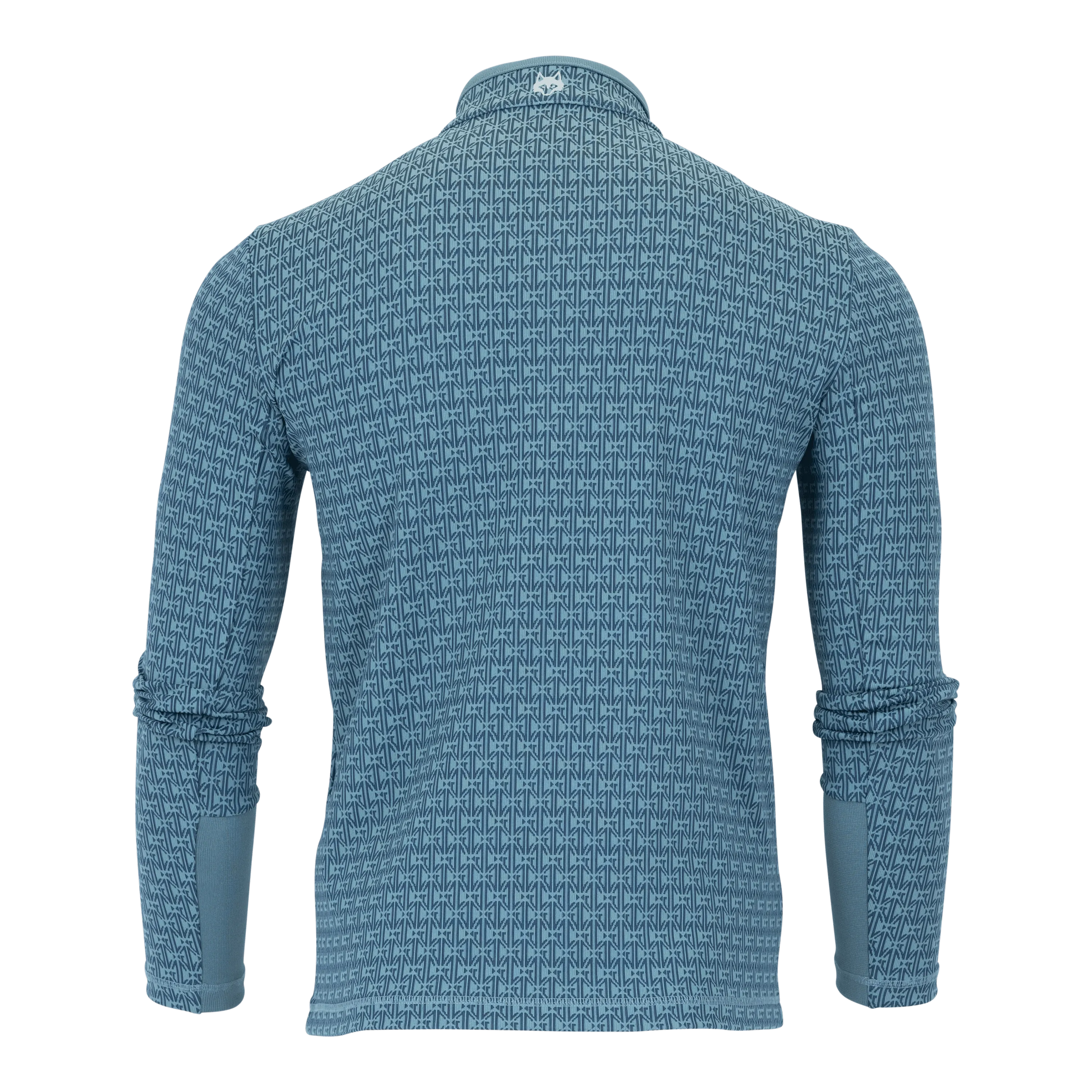 Monogram Jacquard Quarter-Zip