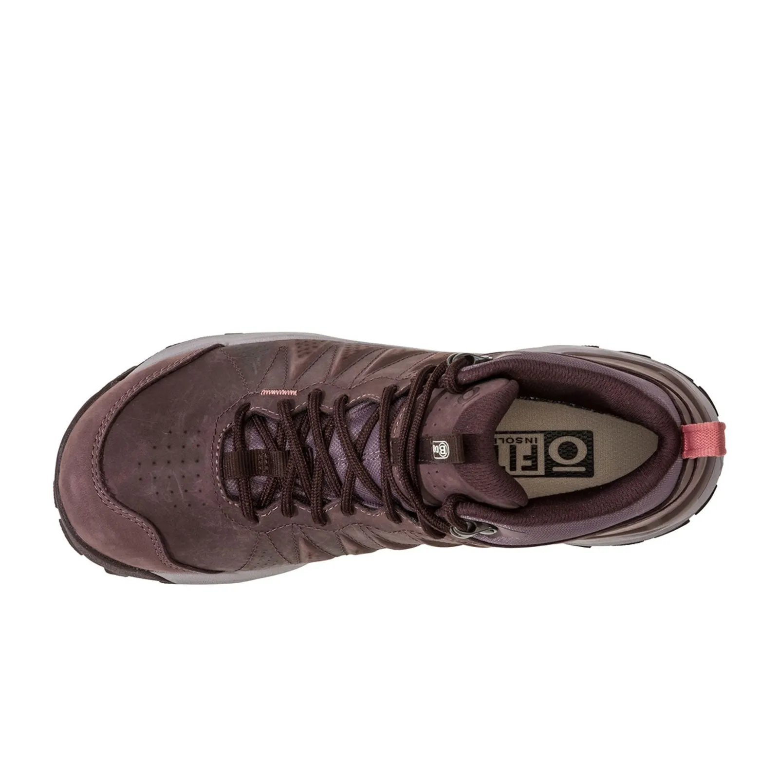 Oboz Sypes Low Leather B-DRY Hiking Shoe (Women) - Peppercorn